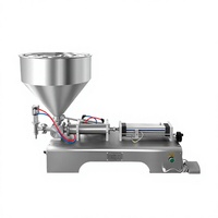 Machine de remplissage pneumatique semi-automatique G1WG 100-1000 ml pour bouteilles en plastique et en verre, jus, cosmétiques, liquides visqueux