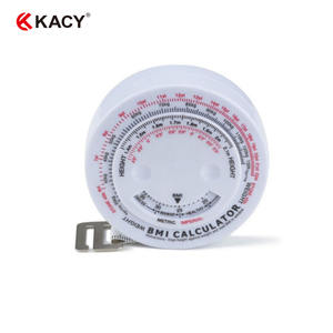 KACY gotitas de agua forma alta calidad <span class=keywords><strong>IMC</strong></span> salud Índice de Masa Corporal cinta métrica retráctil y <span class=keywords><strong>Calculadora</strong></span> para la pérdida - Product Image 2