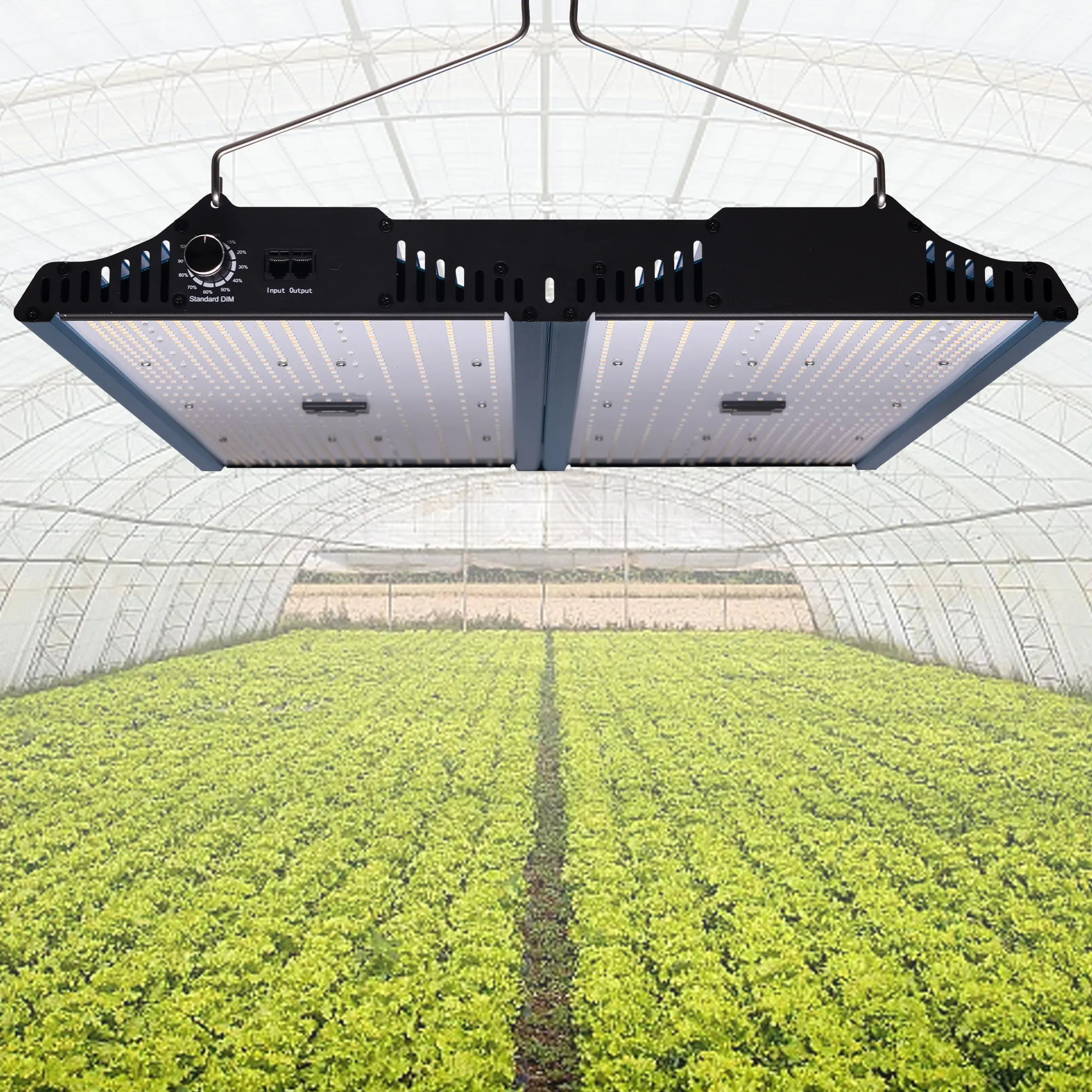 2023 New 450 Wát bảng ánh sáng LED quang phổ đầy đủ phát triển ánh sáng kế hoạch đèn hệ thống trong nhà nhà kính thủy canh thực vật phát triển Bảng điều khiển ánh sáng