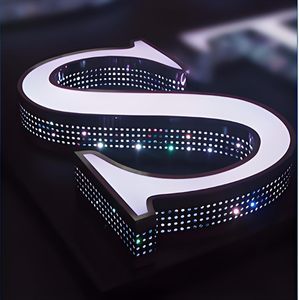 Letrero Luminoso LED para Exteriores, Resistente al Agua, Letras Acrílicas, Acero Inoxidable, Letrero 3D, Letrero Luminoso de Neón - Product Image 6