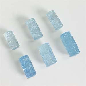 हस्तनिर्मित प्राकृतिक एक्वामैरीन बैरल बेड्स की रस्सी के लिए एकदम सही हैं - Product Image 4