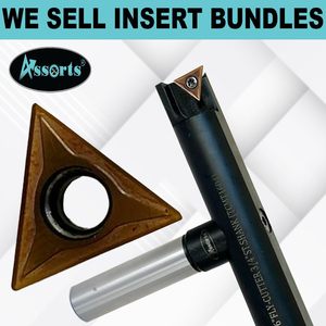 ชุดดอกกัด 6 ชิ้น แบบ 3/4 นิ้ว ชนิดฟลูตเดี่ยว คาร์ไบด์แบบเปลี่ยนหัวได้ สำหรับเครื่องกัดซีเอ็นซี - Product Image 6