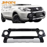 Pare-chocs avant résistant aux chocs, installation facile, apprêt noir pour Mitsubishi Triton L200 2015-2018