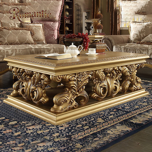 Vendita di Fabbrica di Set <span class=keywords><strong>Completo</strong></span> di Divani per Soggiorno in Stile Retrò Francese, Elegante Tessuto Ricamato, Legno Massello Fatto a Mano - Product Image 5