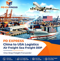 Service de fret aérien et maritime Chine-USA DDP porte-à-porte, transitaire, dédouanement, consolidation d'entrepôt, agent maritime