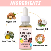 Huile capillaire pour enfants Ananas Renforcer les cheveux Réduire la casse Huile de croissance capillaire personnalisée Enfants