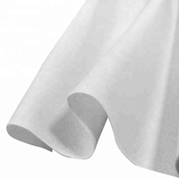 Tapis de sol 100% polyester écologique, uni, résistant aux taches, respirant, imperméable, non tissé, poids moyen, avec feutre adhésif blanc