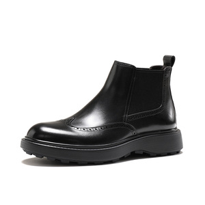 Zapatos casuales de hombre de cuero mate, estilo nuevo de otoño, zapatos de cuero de gamuza para hombre, estilo británico. - Product Image 3