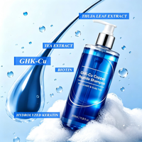 Shampooing OEM Doux Anti-Chute au Peptide de Cuivre GHK-Cu pour la Densité Capillaire et la Nutrition du Cuir Chevelu, Anti-Frisottis – En Stock