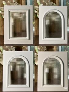 Service de conception gratuit, panneaux de porte en bois écologiques, finition crème douce, forme 3D, armoire/<span class=keywords><strong>vestiaire</strong></span> sur mesure, style contemporain - Product Image 6