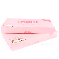 Boîte à donuts mochi personnalisée en gros pour l'emballage alimentaire et les sushis, avec gaufrage et pelliculage mat, logo inclus