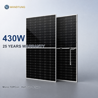 Panneau solaire monocristallin bifacial Topcon 1000W de type N pour module photovoltaïque Topcon 700W-800W 610W-750W à prix compétitif
