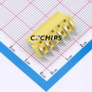 W396110K-6PY2123 Wire-to-Board Pin Header Bent Lead Through Hole,P=3.96mm Connector 1x4P 3.96mm Through Hole PH - Product Image 2