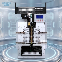 Machine de programmation de circuits intégrés (IC) pour tubes de production 1213D |   4 Stations 3000 UPH pour mémoire flash SPI SOP8/SOP16
