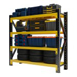 Étagère de stockage industrielle/garage/supermarché de haute qualité, durable, en métal, légère/moyenne/lourde, prix de gros - Product Image 2