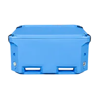 Caisses en plastique solides recyclables de palette pour l'eau et les fruits de mer pour le stockage logistique et la gestion de cargaison