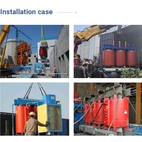 Usine OEM 6.3KV 30kva 10kv 2000kva Transformateurs redresseur de type sec Transformateur de type sec Résine coulée Degré F