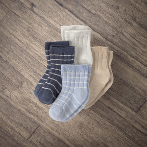 Chaussettes en coton pour bébé fille, tricot côtelé, antidérapantes, respirantes, décontractées, pour l'hiver - Product Image 2