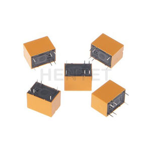 Relé de Potencia DIP HK4100F-DC3V-SHG de Nueva Generación Hentet, Alto Rendimiento, 10.5x14.5mm, Más de 2 Amperios - Product Image 1