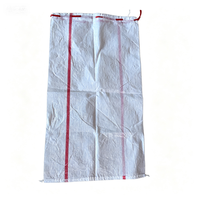 Sac tissé à rayures blanches et rouges, sac de rangement dédié pour les pommes de terre et les oignons, 55*95 cm