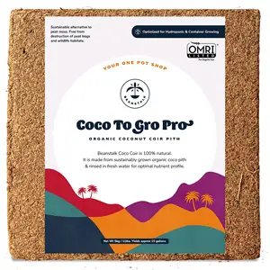 Serre Jardin Triple Lavée Compressée 5KG Coco Peat