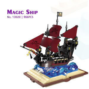 ชุดตัวต่อเรือเวทมนตร์ควีนแอนน์รีเวนจ์ 13020 MOC จำนวน 966 ชิ้น ของเล่นตัวต่อสำหรับเด็กทุกเพศ - Product Image 1