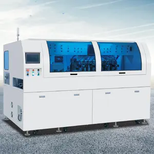 Full Automatic Hot Press Machine For Phone Watch Industrial LCD Screen New Condition With Motor And PLC Core Components
