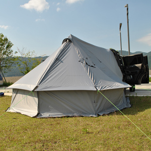 Tenda mongolo posteriore per auto da 8 persone stile <span class=keywords><strong>Tepee</strong></span> per stufa posteriore tenda per auto Yurt - Product Image 1