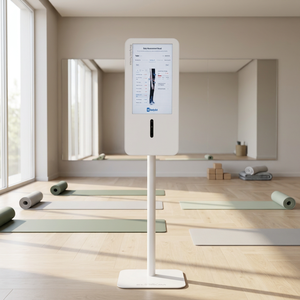 เครื่องวิเคราะห์ร่างกายอัจฉริยะ Bodydot BDF1000 พร้อมระบบ AI ตรวจสอบสุขภาพ โครงอะลูมิเนียมอัลลอยด์ที่ยืดหยุ่น ไม่สามารถพับได้ ขนาด 35x35x134 ซม. รุ่น KR All - Product Image 2