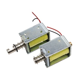 SRUIS DC 3 ~ 6V Mini électro-<span class=keywords><strong>aimant</strong></span> solénoïde Push Pull Through Type <span class=keywords><strong>aimant</strong></span> électrique pour Push Pull électroaimant outils électronique c - Product Image 2