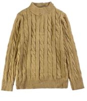 Maglioni Personalizzati da Donna 100% Cotone con Mezza Zip, Pullover Lavorato a Maglia per Ufficio e Abbigliamento Casual Invernale, Produttore Personalizzato