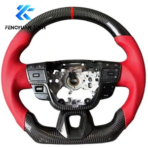 Volante de Coche Personalizado de Cuero y Fibra de Carbono para <span class=keywords><strong>Toyota</strong></span> <span class=keywords><strong>Camry</strong></span> 9 <span class=keywords><strong>Xse</strong></span> RAV4 5th Mk5 XA50 Rongfang XV70 2026 Xv80 2024 2025 - Product Image 1