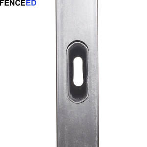 ガルバナイズフェンスホース、3レールポストとレールホワイトガルバナイズホースファームフェンス、ホワイトガルバナイズホースフェンス - Product Image 3