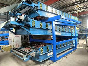 Ligne de production de panneaux sandwich en mousse de polystyrène EPS, laine de roche à profil personnalisé, machine à panneau sandwich en continu à froid - Product Image 3