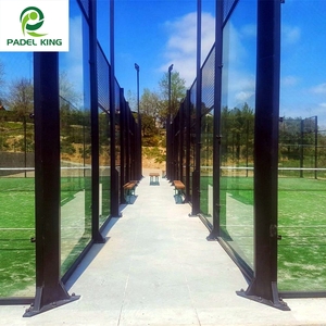 Corte <span class=keywords><strong>de</strong></span> Pádel estilo <span class=keywords><strong>de</strong></span> marco <span class=keywords><strong>de</strong></span> diseño clásico con marco antioxidante y <span class=keywords><strong>gafas</strong></span> templadas <span class=keywords><strong>de</strong></span> 12mm - Product Image 4