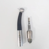 Pièce à main dentaire à grande vitesse avec connecteur rapide 4 turbine à air pulvérisé LED micromoteur pièce à main dentaire