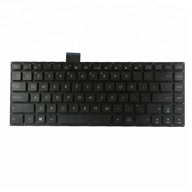 Replacement US Keyboard for Asus E402 E402M E402S E402MA Series Internal Laptop Keyboard Without Frame Black