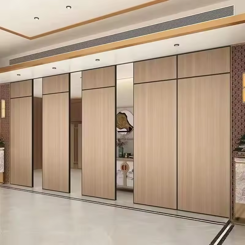 Folding Movable Space Partitions Operable Screen Wall Soundproof ...