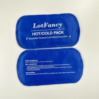 Logo taille personnalisable vente en gros compresse de glace en gel réutilisable HOT & COLD pour fournitures de thérapie de réadaptation