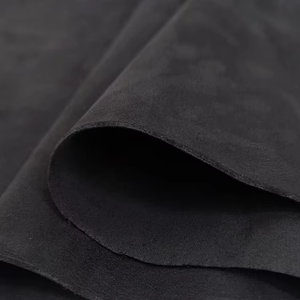 Suede Fabric for Shoes Synthetic Leather <strong>Materials</strong> Supplier <strong>Sofa</strong> <strong>Material</strong> 153M Microfiber Knitted Suede Leather - Product Image 1