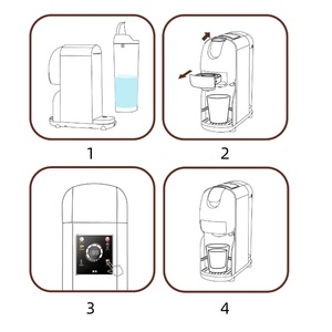 Macchina da Caffè Multi-capsula 10 in 1 Anbo, <span class=keywords><strong>Lavazza</strong></span> NS DG 3 in 1, Macchina da Caffè Espresso Portatile Multifunzionale a Capsule - Product Image 3