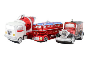 Liontin pohon Natal berbentuk truk, <span class=keywords><strong>Mixer</strong></span> semen festival Tahun Baru, dekorasi Natal dan hadiah liontin untuk pekerja - Product Image 4