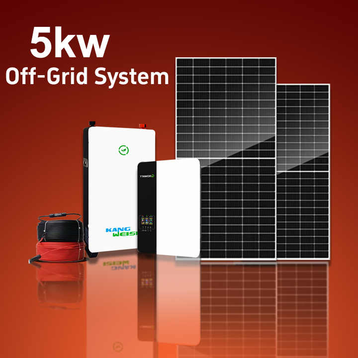 Off Grid Solar Power System Complete Set 5Kw 10Kw 15Kw Balcony Solar ...
