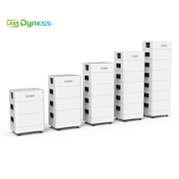 Modul Baterai Dyness T14 IP54 384v 15kwh Tegangan Tinggi Lifepo4 HV Penyimpanan Energi Surya Cocok untuk Berbagai Inverter