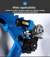 Station de travail robotisée de soudage CROBOTP avec rail de guidage, équipement de soudage entièrement automatisé et mobile