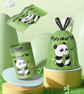 Huamaohengchun Drawstring Tear-Free Separated Plastic Can Liner for Bathroom Office Home Bedroom <b>Small</b> Garbage <b>Basket</b> Bags - Product Image 5