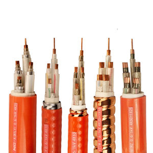 Câble souterrain haute tension isolé XLPE à âme en cuivre blindé pour la distribution électrique industrielle - Product Image 1