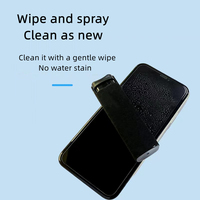 Nettoyant d'écran portable 10 ml en microfibre anti-poussière avec étui de protection transparent – Échantillon gratuit – Flacon portable
