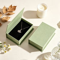 Boîtes à bijoux personnalisées, emballages en papier écologiques et réutilisables, étuis de présentation en forme de livre avec fermeture magnétique pour montres et parfums
