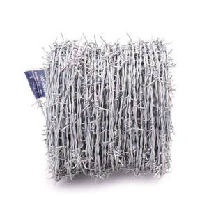 Fil de fer barbelé galvanisé à torsion inversée de haute qualité, résistant à la rouille, pour clôture de sécurité périmétrique, barbelure de 5 pouces, vente en gros - Product Image 1